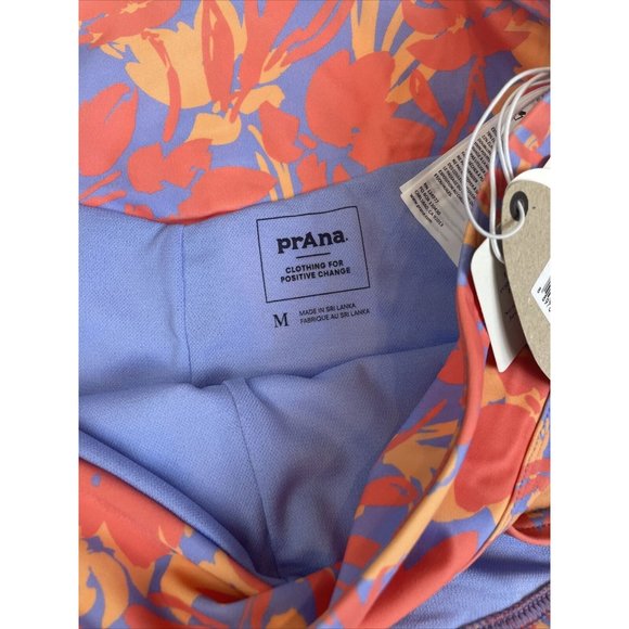 Prana Datum Bottoms Morning Glory Bloom Women’s Swim Shorts Medium - Picture 5 of 6